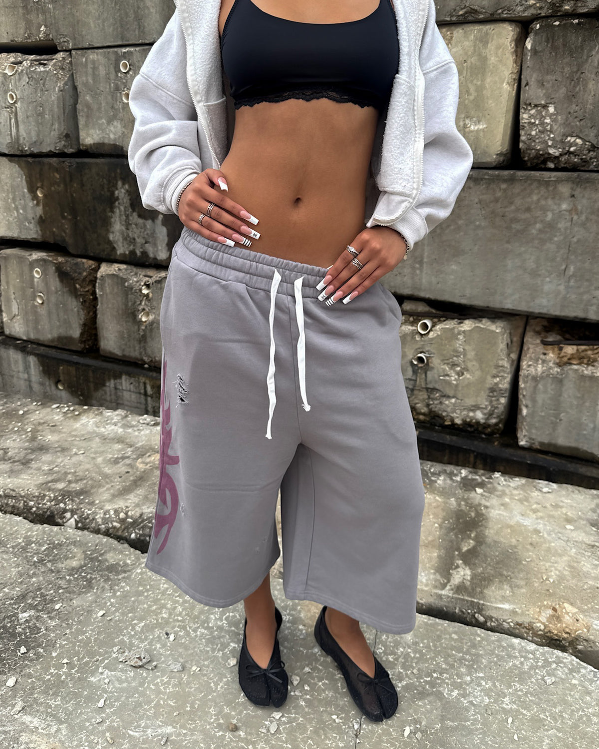 TRIBAL LONG SHORTS