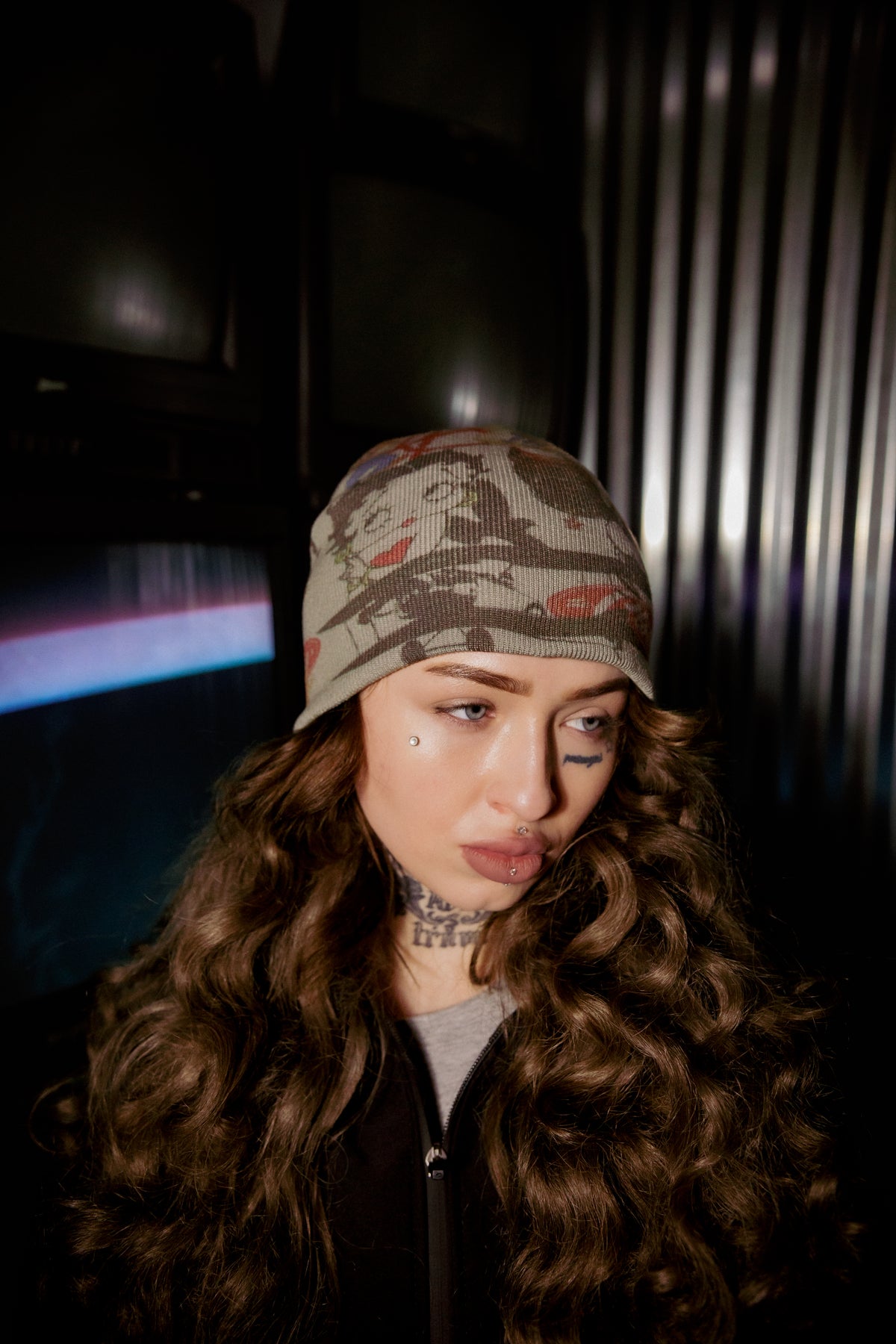 TATTOO BEANIE (ASH)
