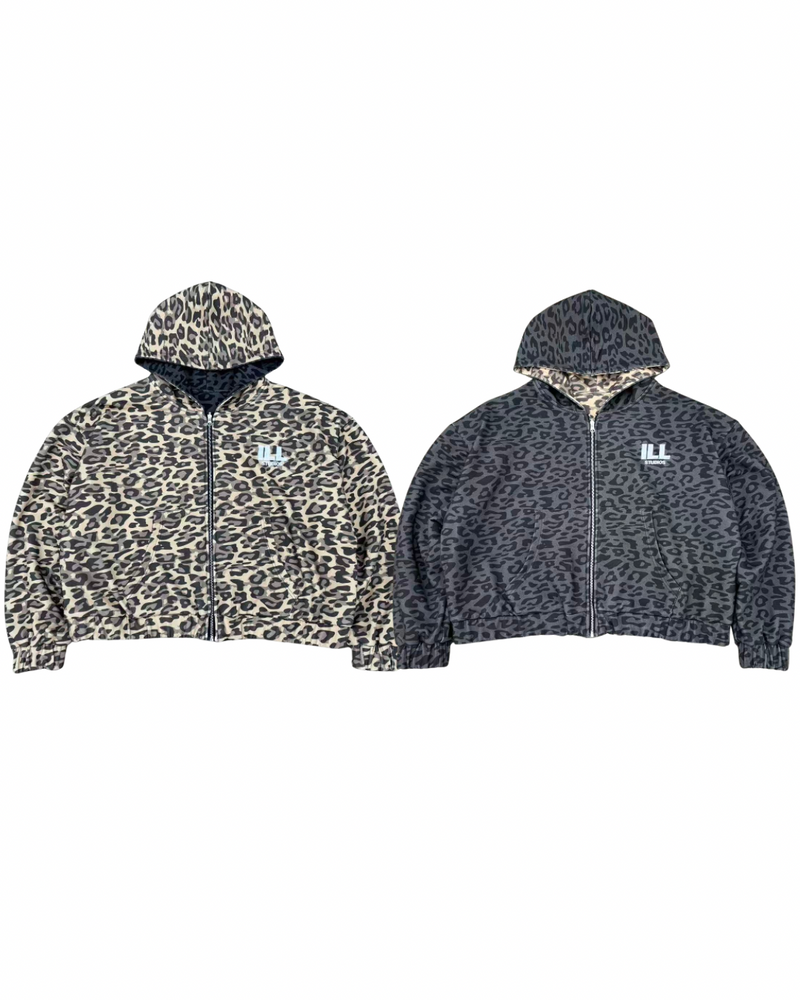 REVERSIBLE LEOPARD JACKET