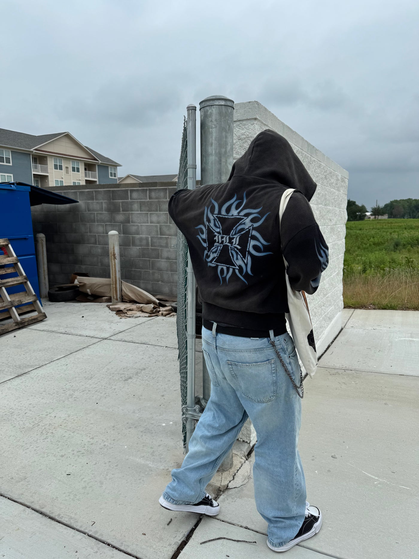 WEST BIKER HOODIE