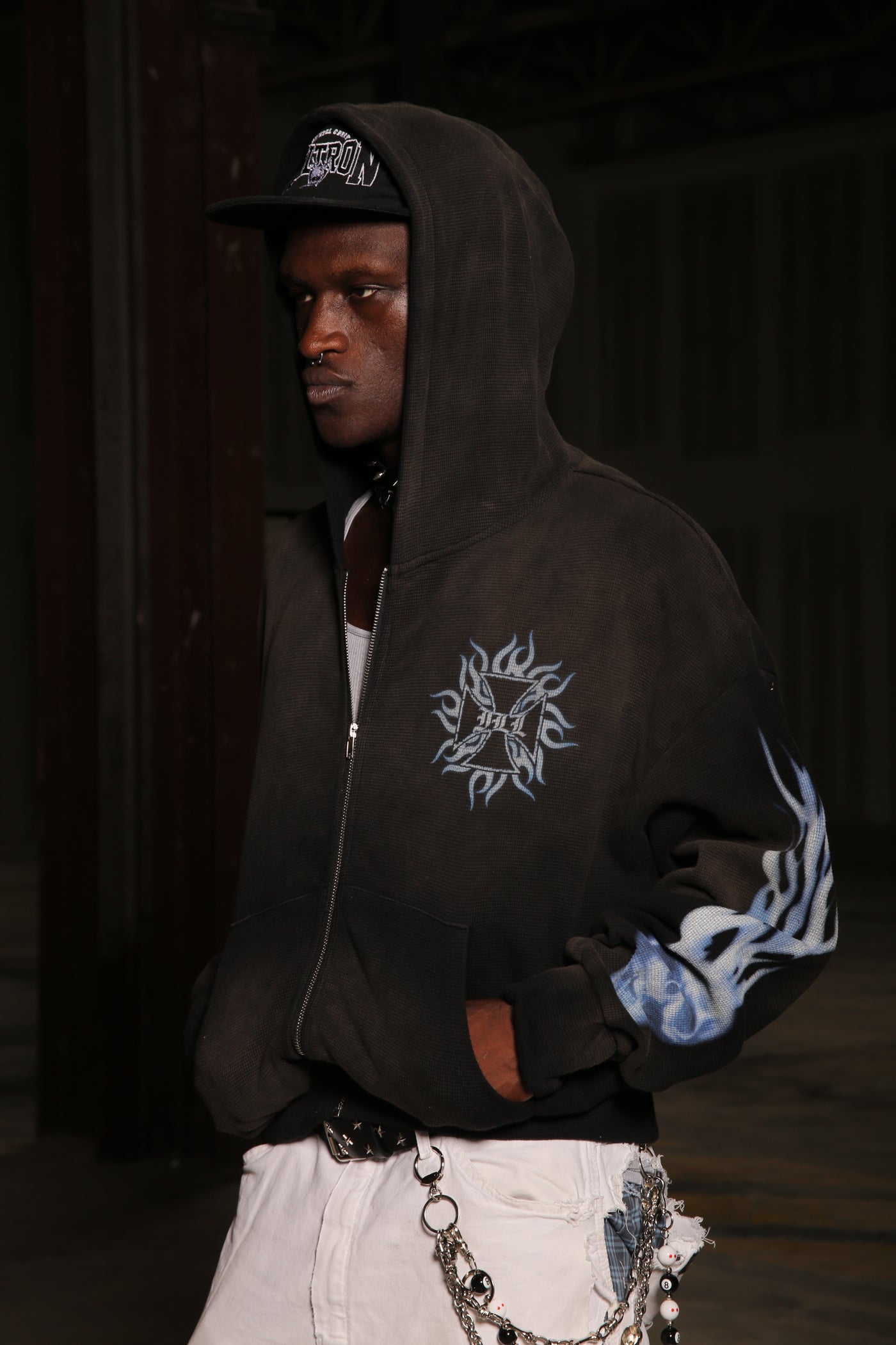 WEST BIKER HOODIE