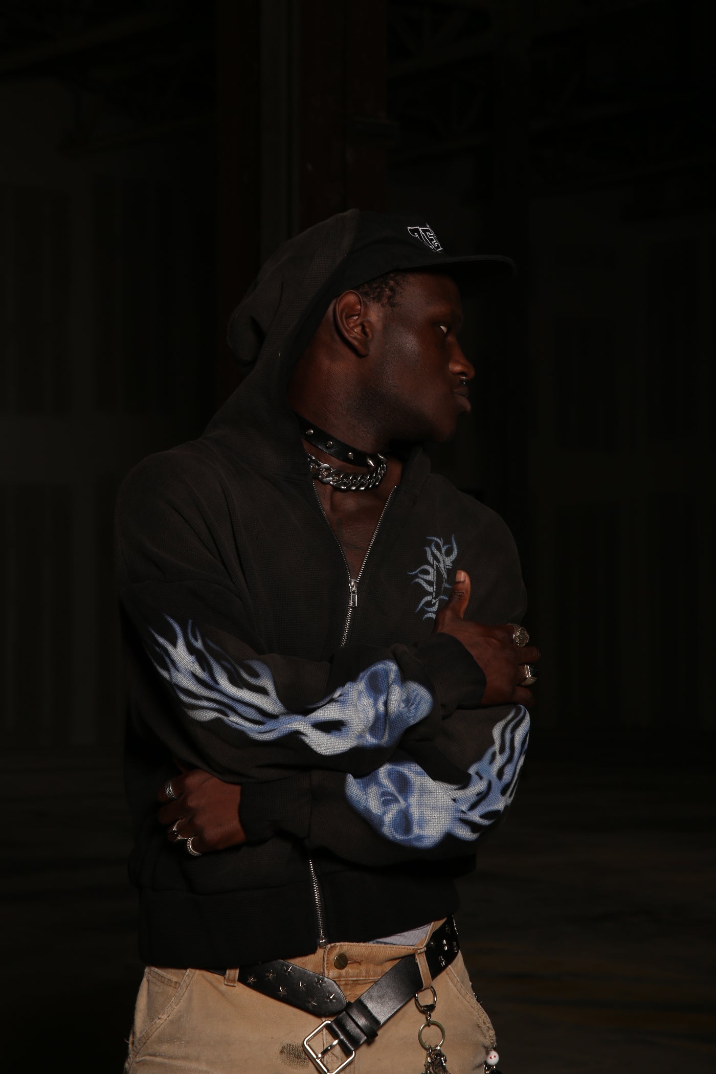 WEST BIKER HOODIE