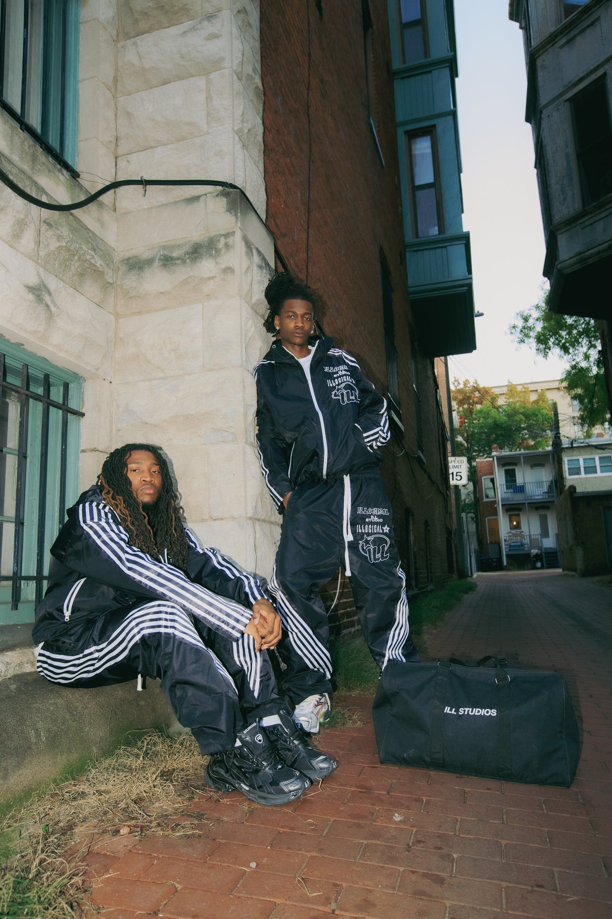 TRI LOGO TRACKSUIT (PANDA)