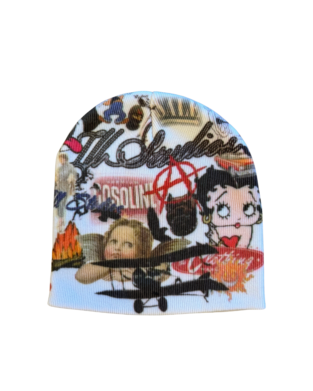 ILL STUDIOS TATTOO BEANIE (WHITE)
