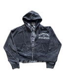 ATHLETICS PLAID HOODIE