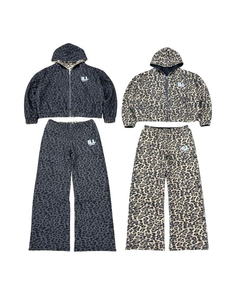 Reversible Leopard Sweatsuits